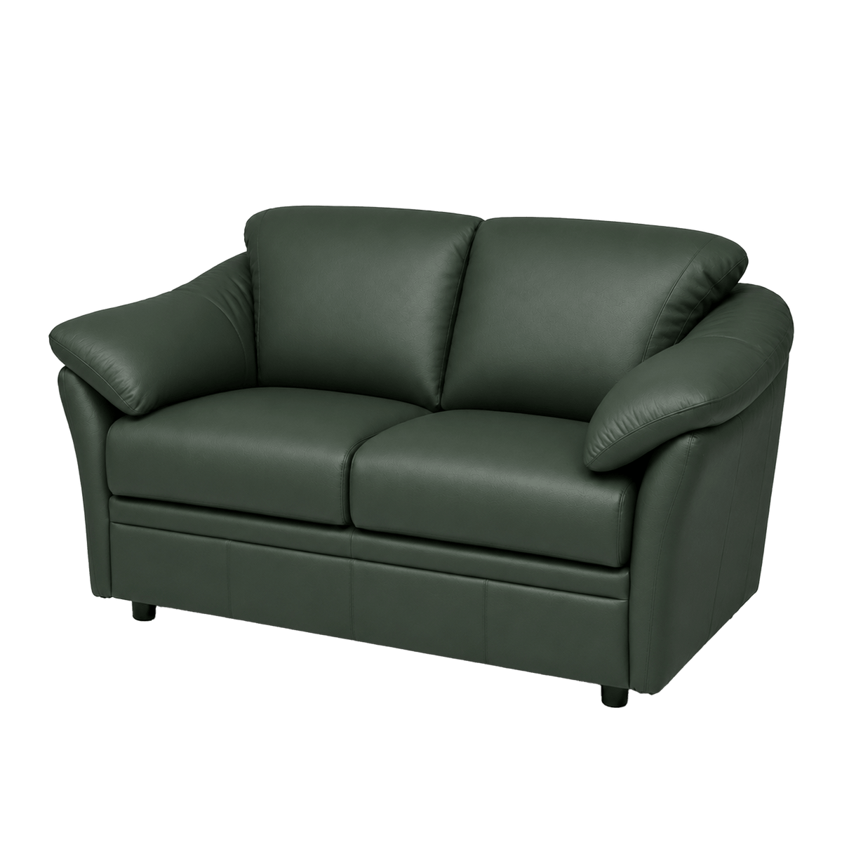 Lyons Leather Loveseat - Coja