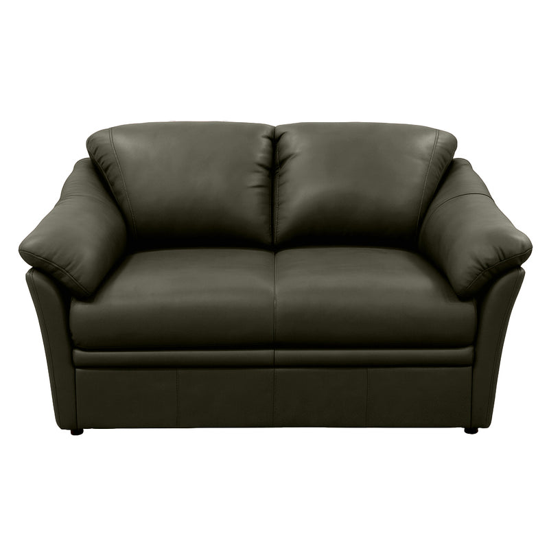 Benson Leather Loveseat
