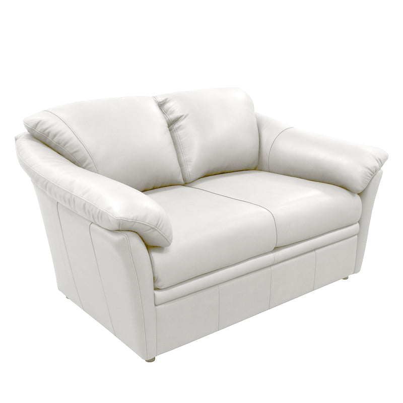 Benson Leather Loveseat