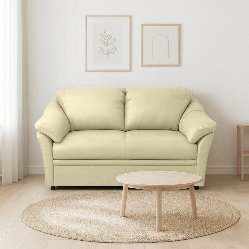 Lyons Leather Loveseat