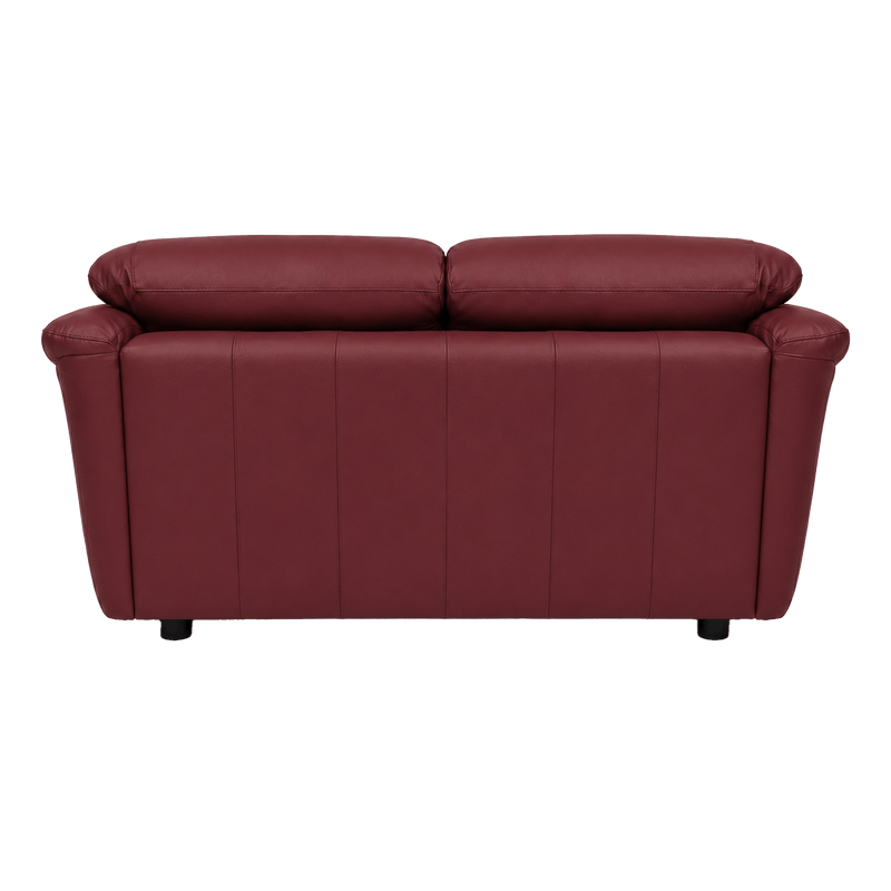 Lyons Leather Loveseat - Coja