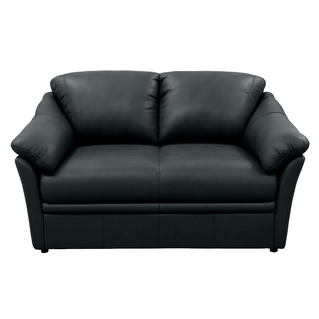 Benson Leather Loveseat
