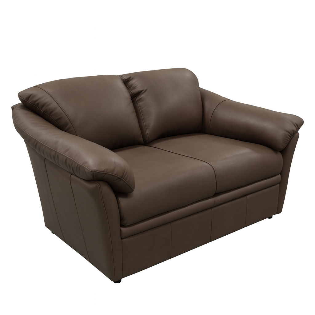 Benson Leather Loveseat