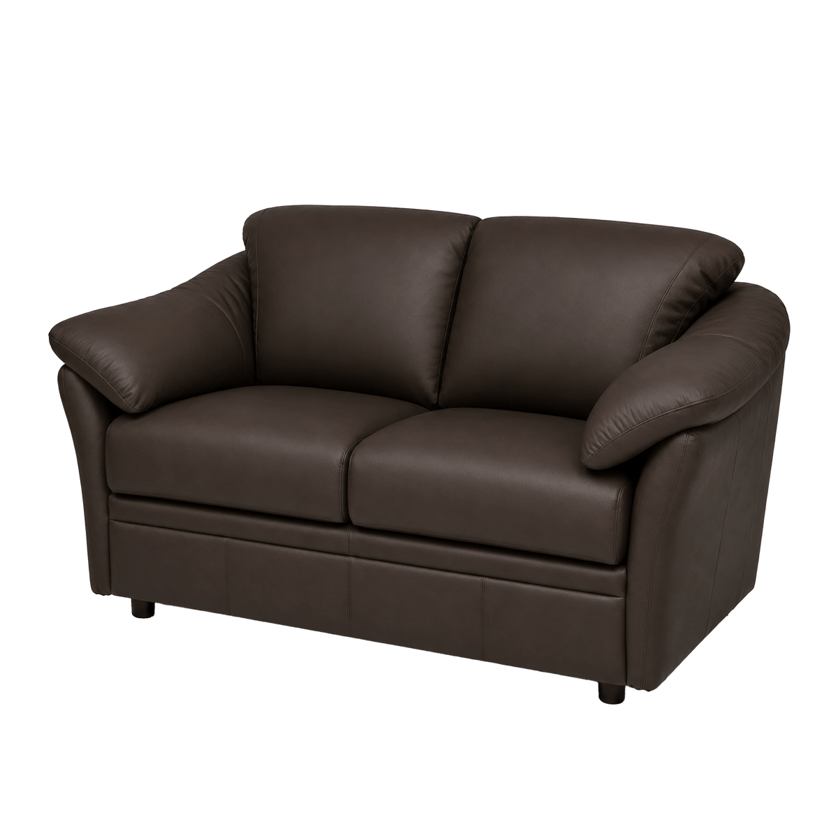 Lyons Leather Loveseat - Coja