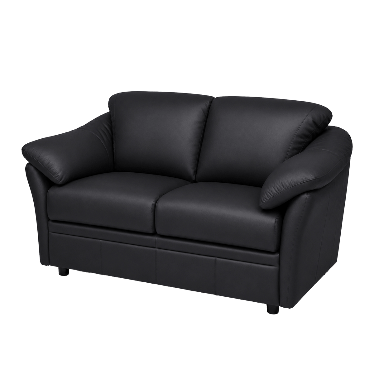 Lyons Leather Loveseat - Coja