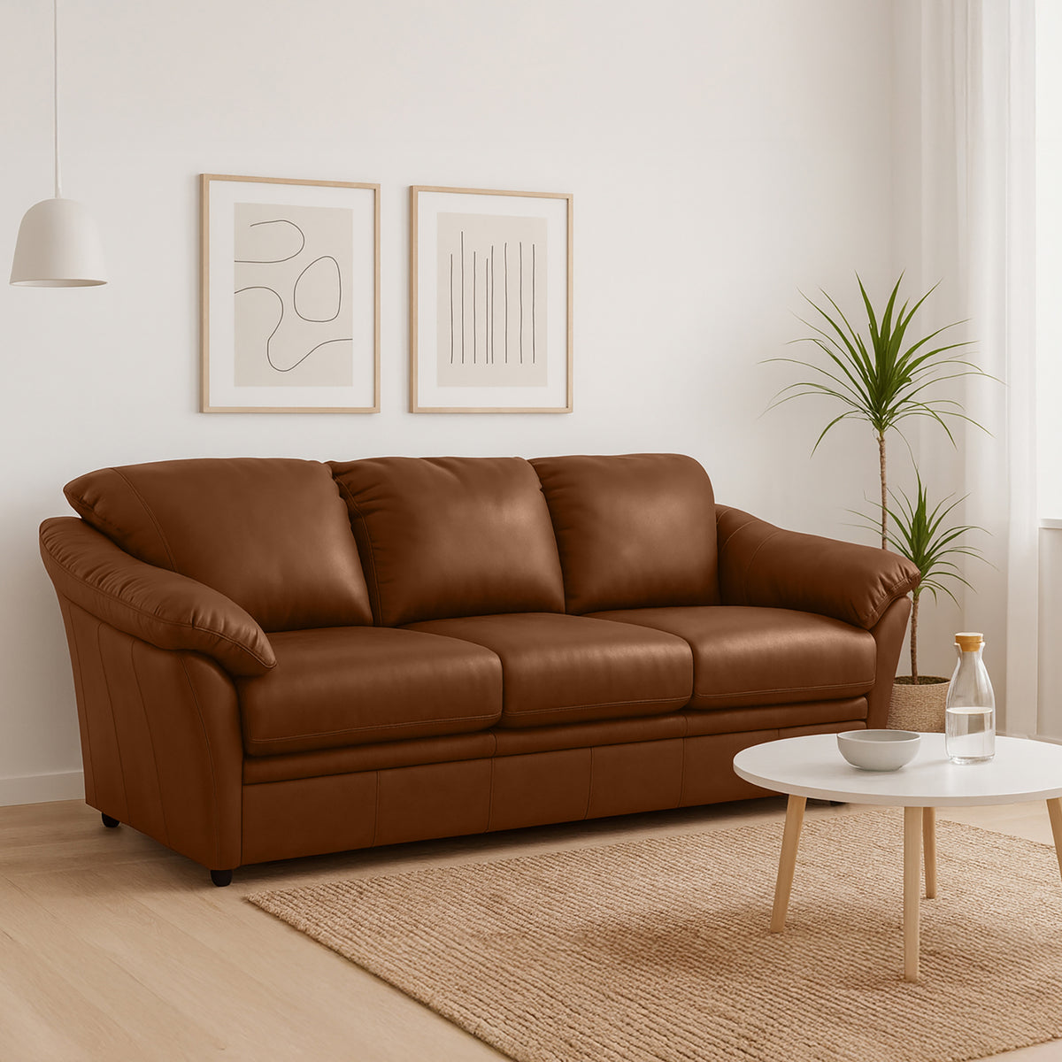 Lyons Leather Sofa