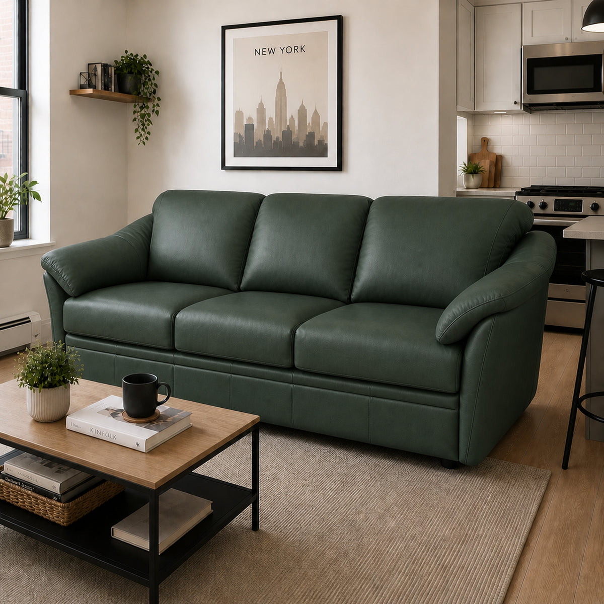 Lyons Leather Sofa