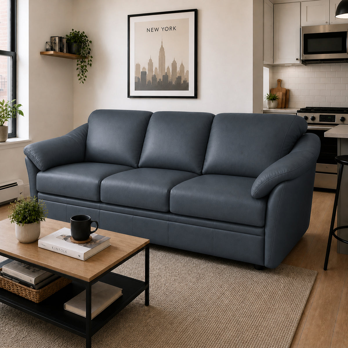 Lyons Leather Sofa