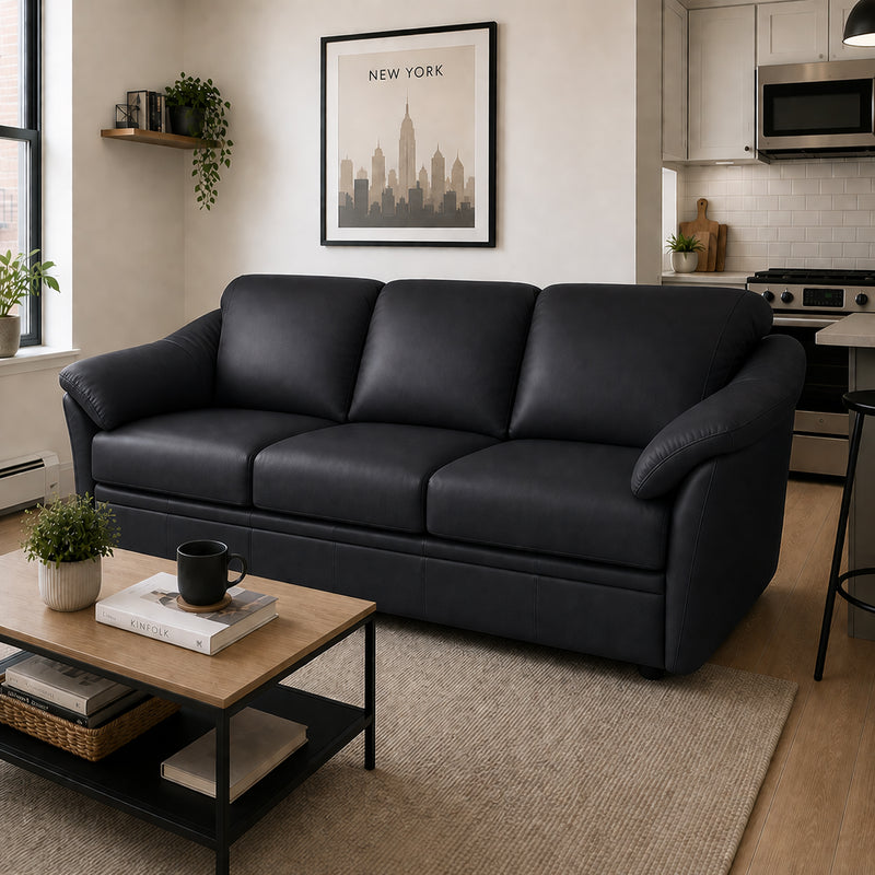 Lyons Leather Sofa