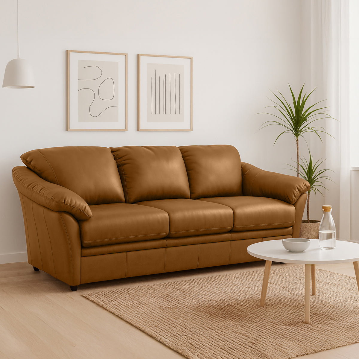 Lyons Leather Sofa