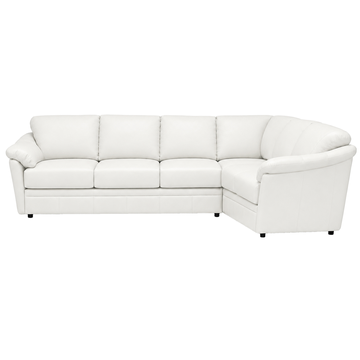 Lyons Leather Sectional Left Facing