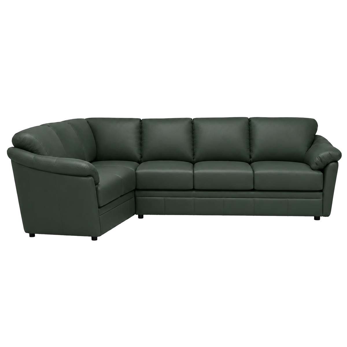 Lyons Leather Sectional Right Facing