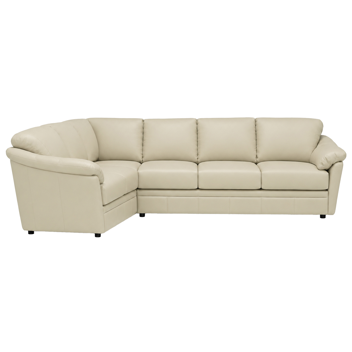 Lyons Leather Sectional Right Facing