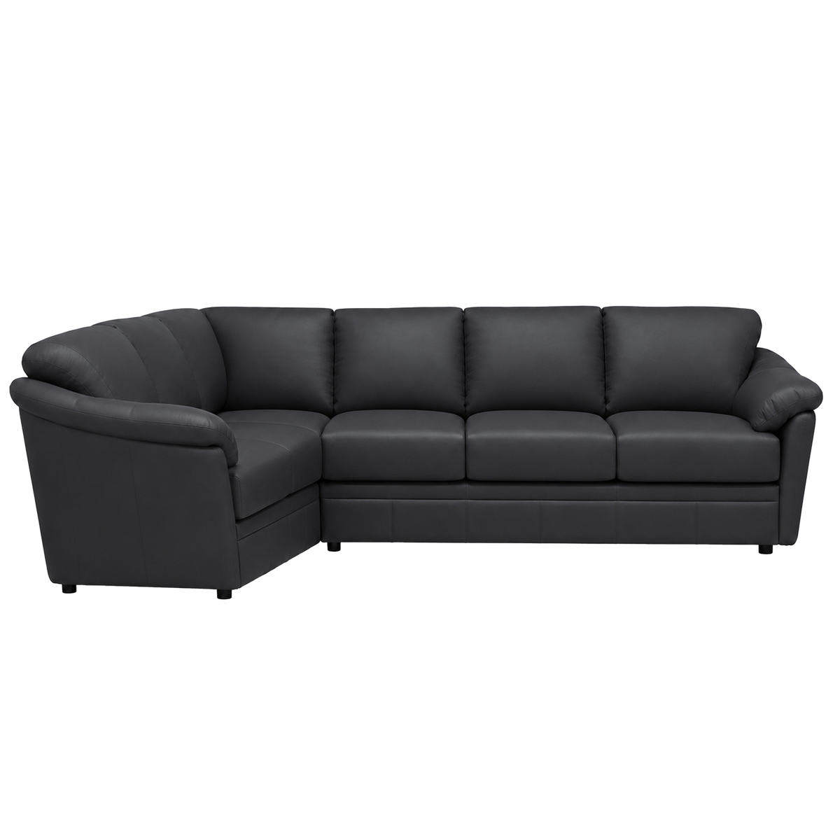Lyons Leather Sectional Right Facing