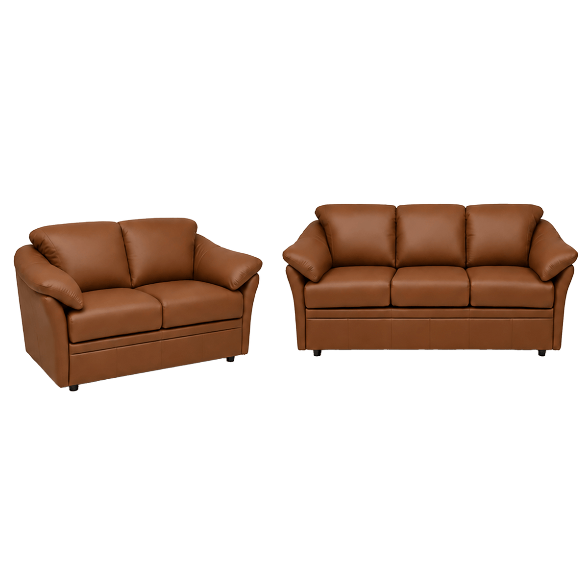 Lyons Leather Sofa & Loveseat Set - Coja