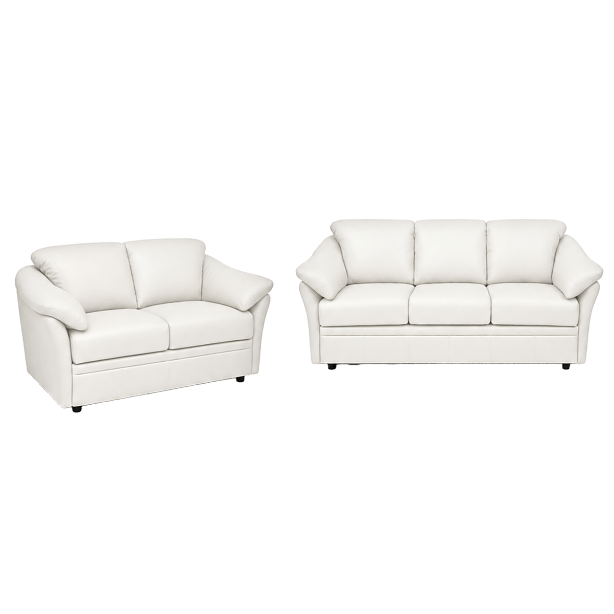 Lyons Leather Sofa & Loveseat Set - Coja