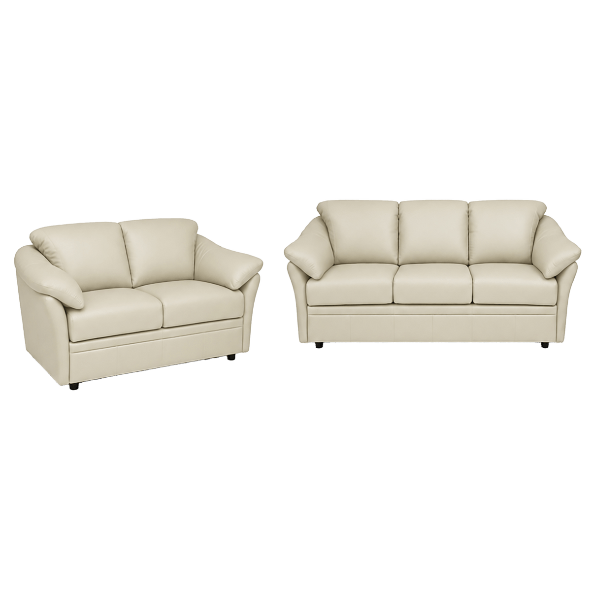 Lyons Leather Sofa & Loveseat Set - Coja