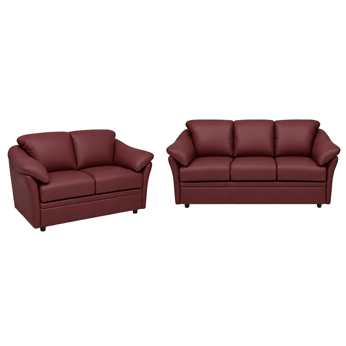 Lyons Leather Sofa & Loveseat Set - Coja
