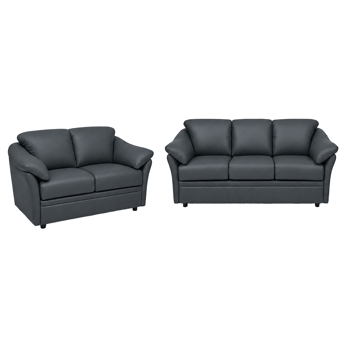 Lyons Leather Sofa & Loveseat Set - Coja