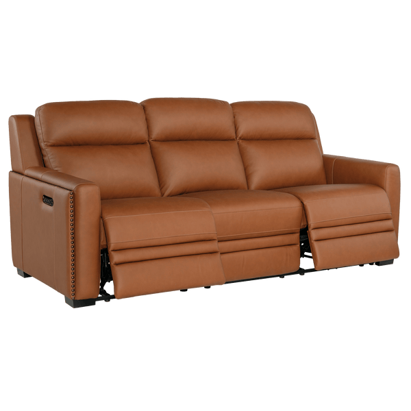 Marillis Power Reclining Sofa with Articulating Headrest and Lumbar Su ...