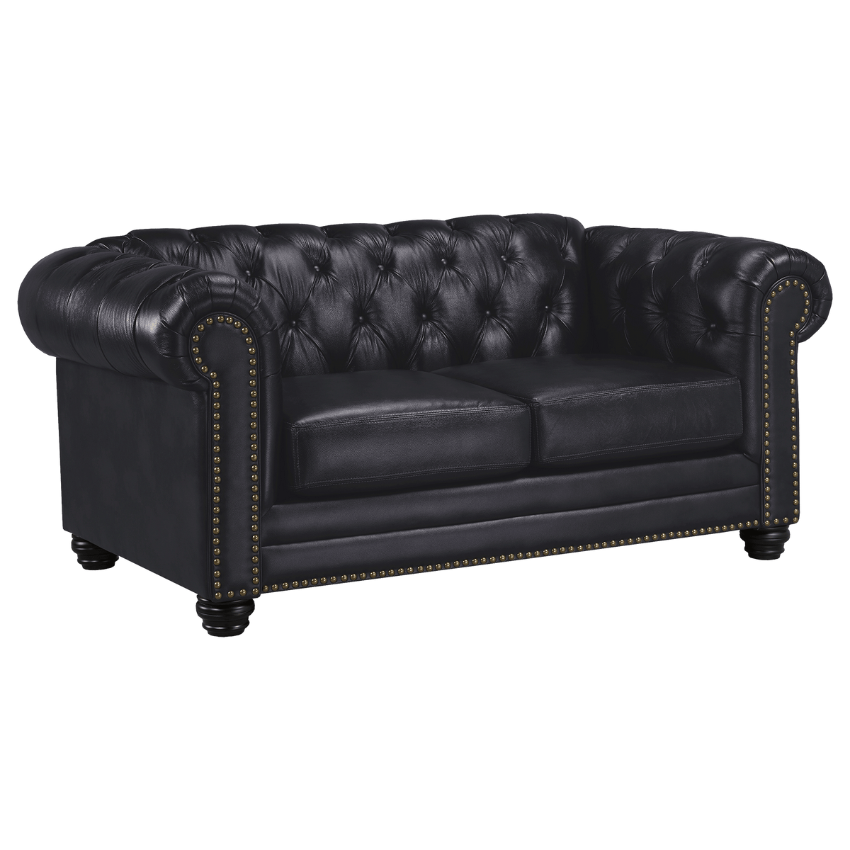 Maryport Top Grain Leather Loveseat - Coja