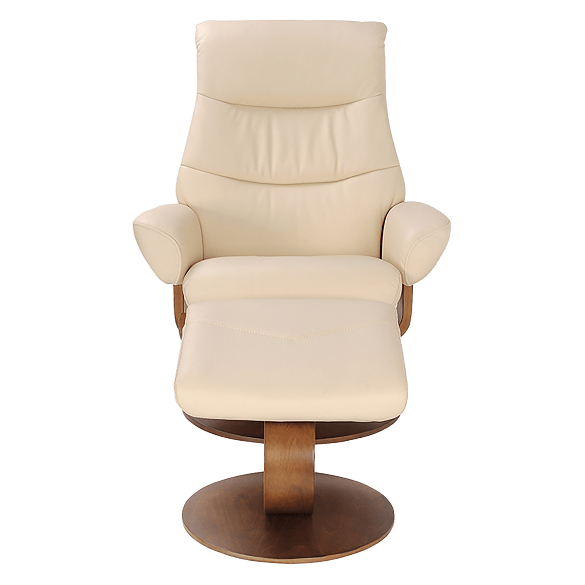 Mercella Swivel Recliner with Matching Ottoman - Coja