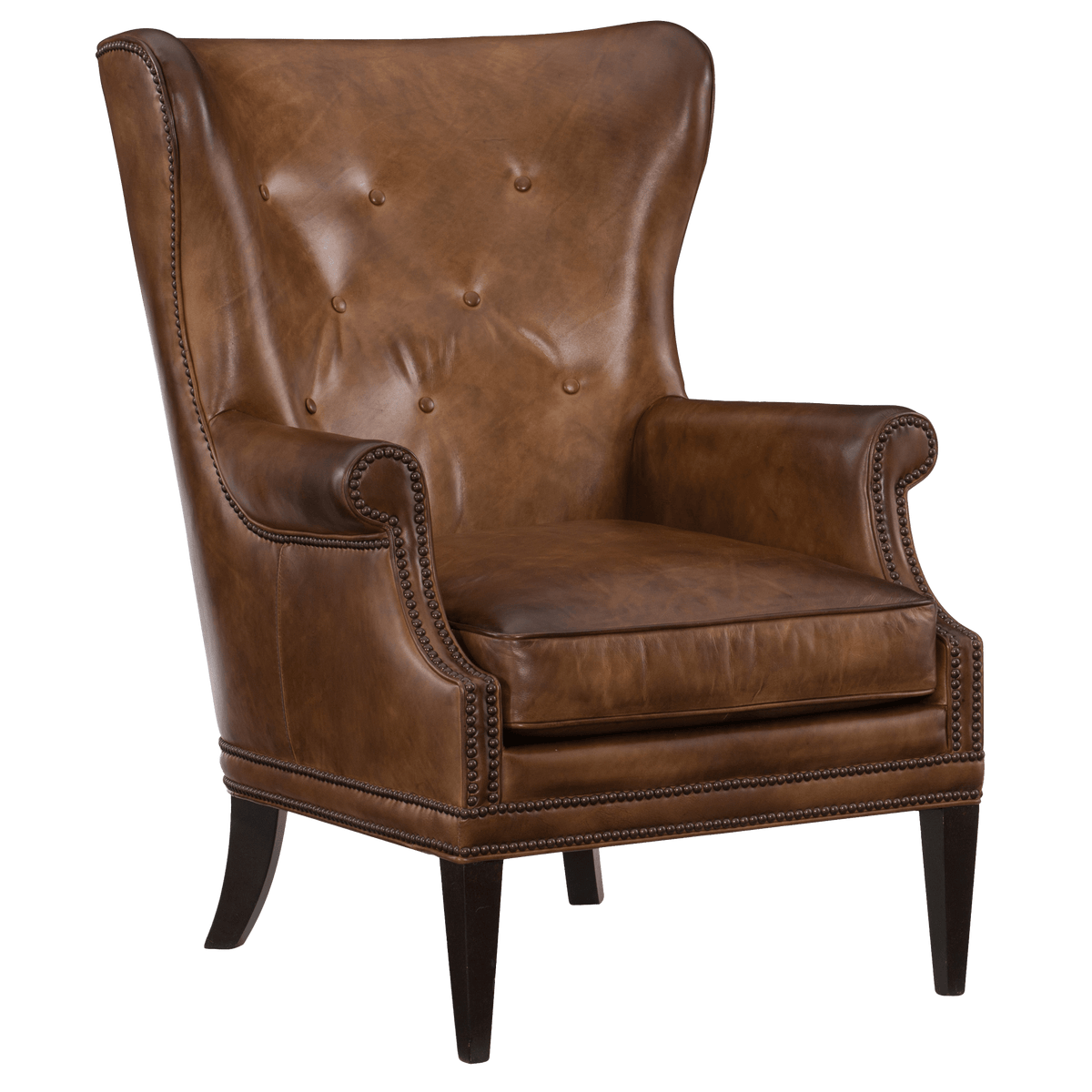 Melany 30&quot; Wide Side Chair, Leather - Coja