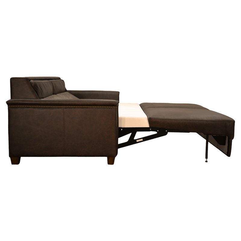 Miras Queen Sleeper Sofa, Leather | Premium Comfort & Easy-Open Design - Coja