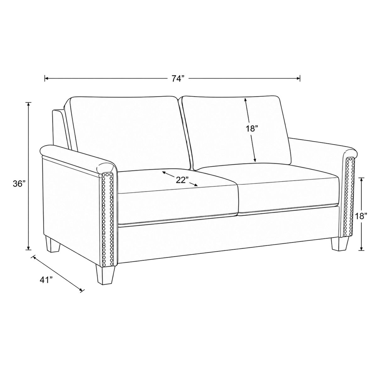 Miras Queen Sleeper Sofa, Leather | Premium Comfort & Easy-Open Design - Coja