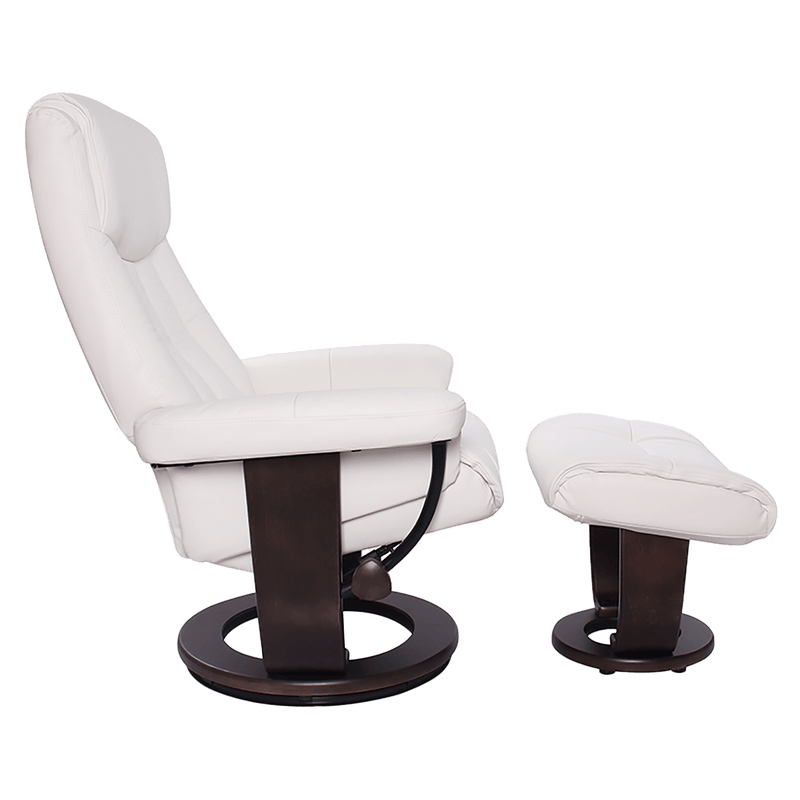 Ortona Swivel Recliner with Matching Ottoman - Coja