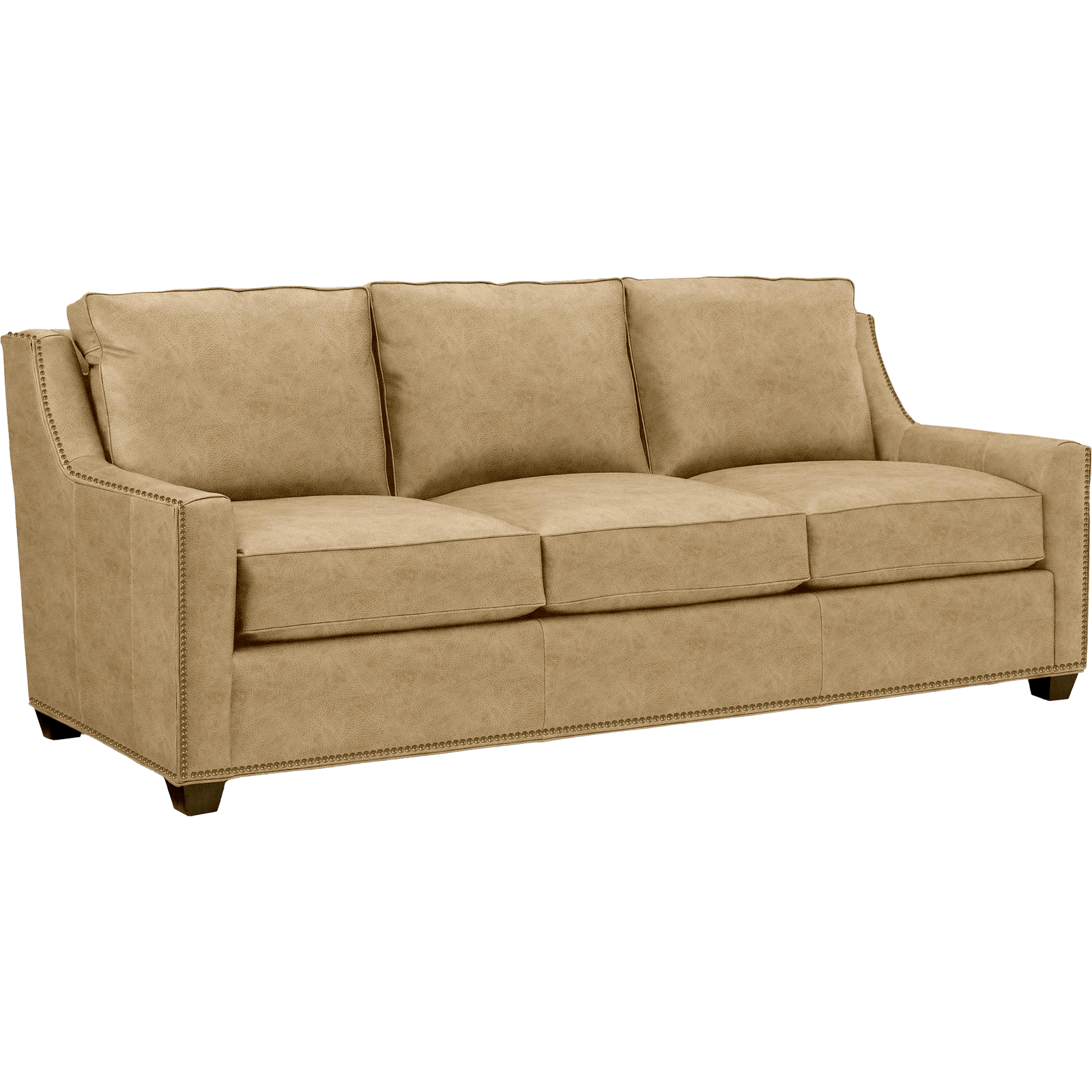 Oswynn Genuine Leather Sofa - Made in U.S.A.