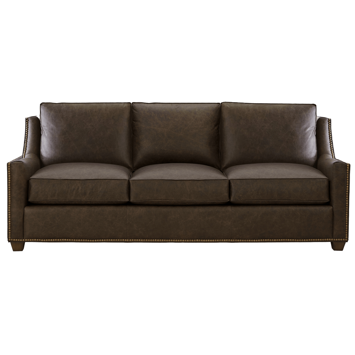 Oswynn Genuine Leather Sofa - Made in U.S.A. - Coja