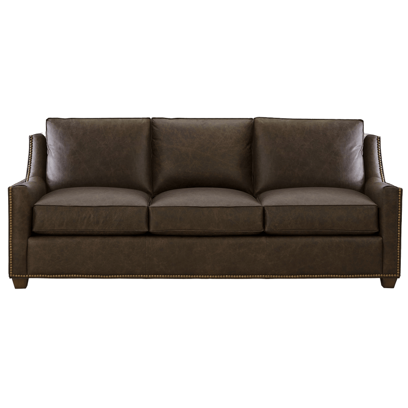 Oswynn Genuine Leather Sofa - Made in U.S.A. - Coja