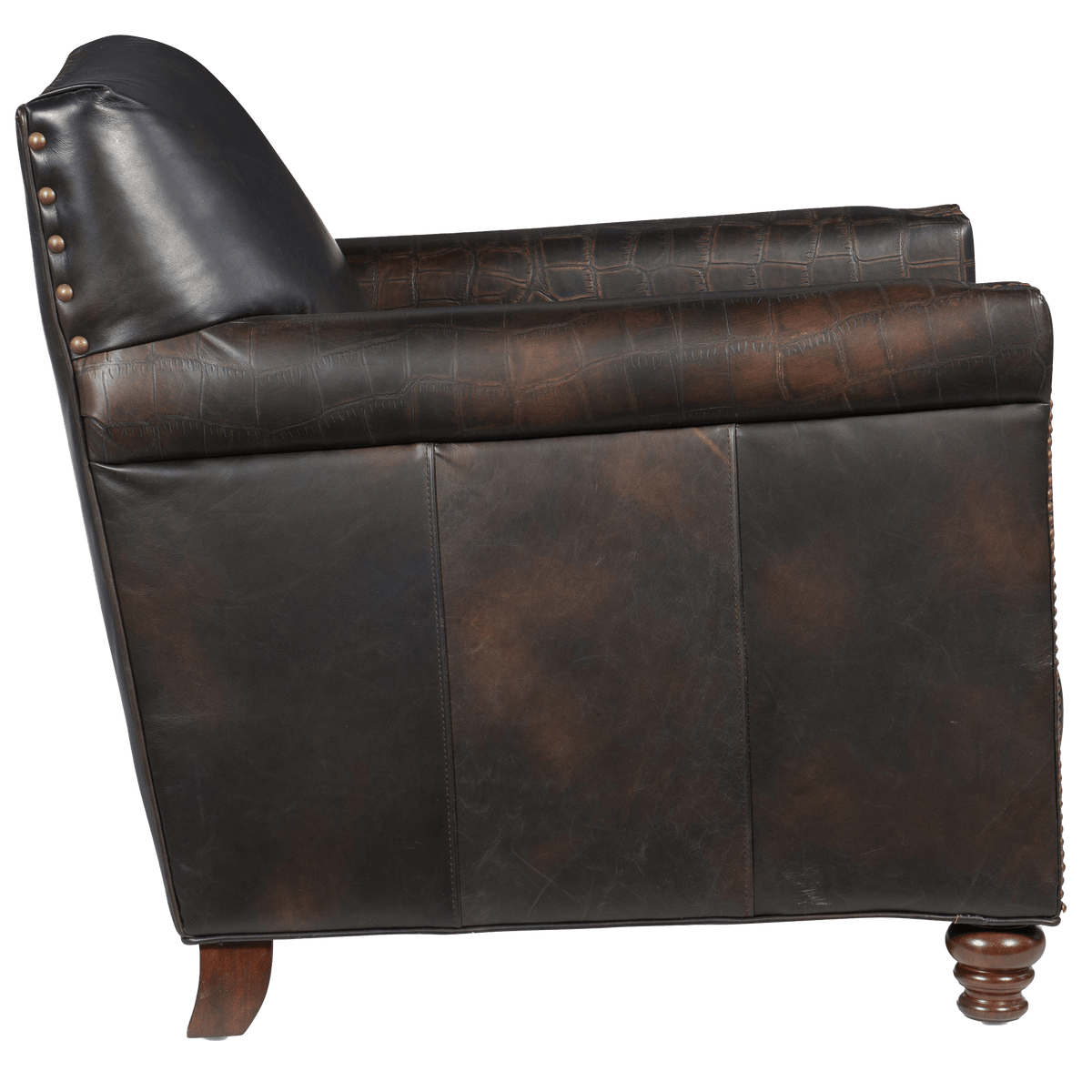 Pierson 29.5&quot; Wide Side Chair, Leather - Coja