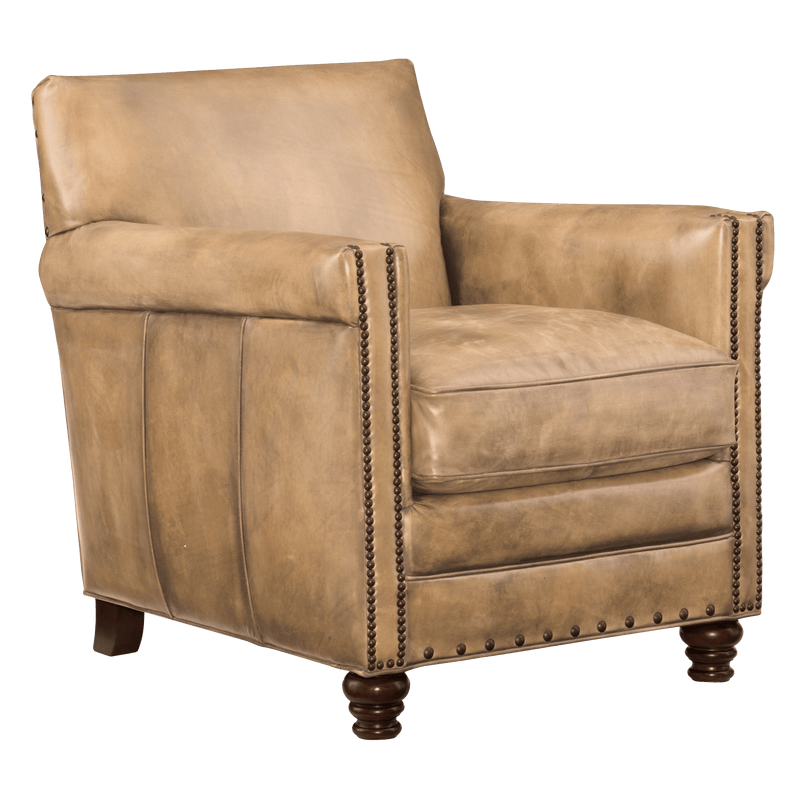 Pierson 29.5" Wide Side Chair, Leather - Coja