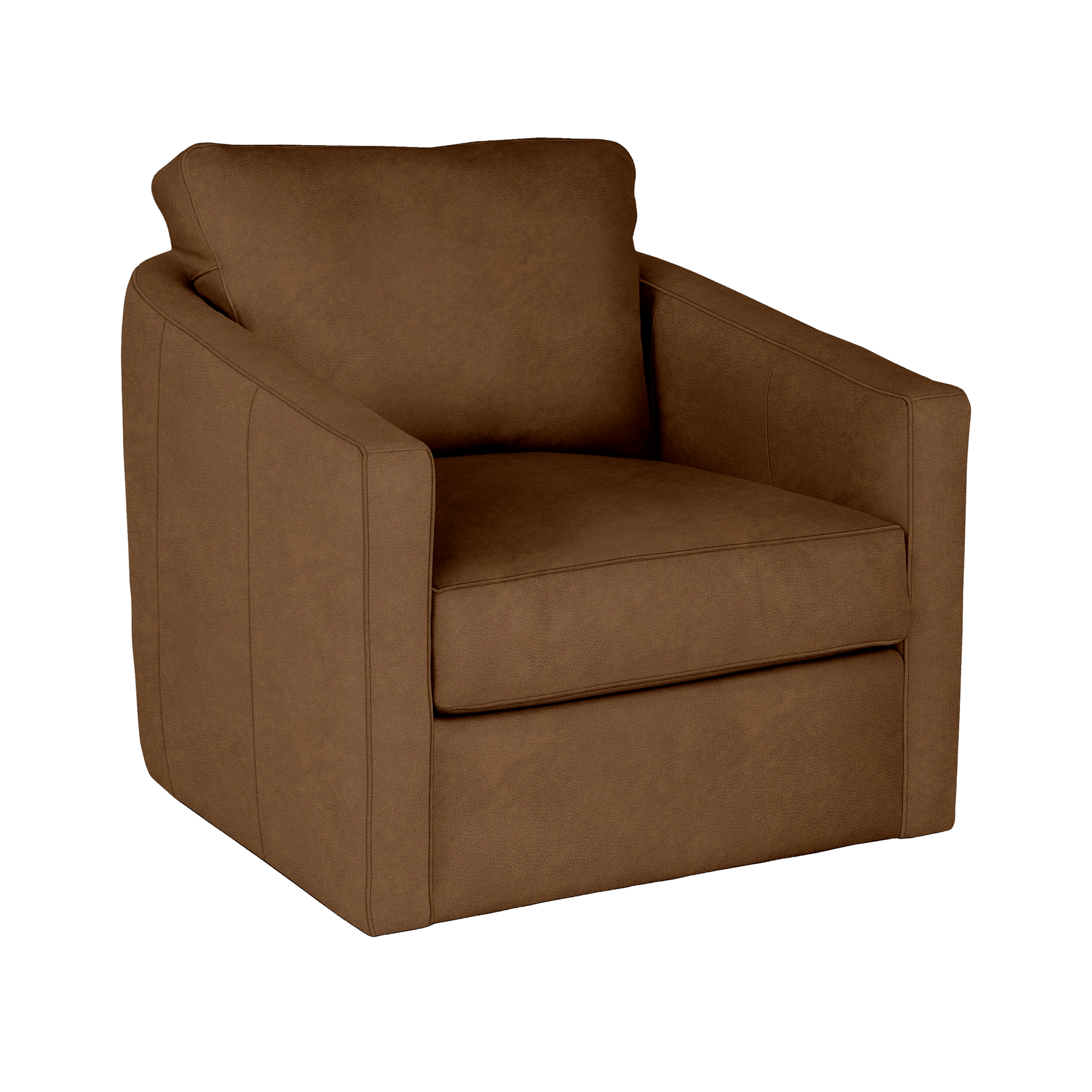 Podrick Genuine Leather Armchair - Made in U.S.A.