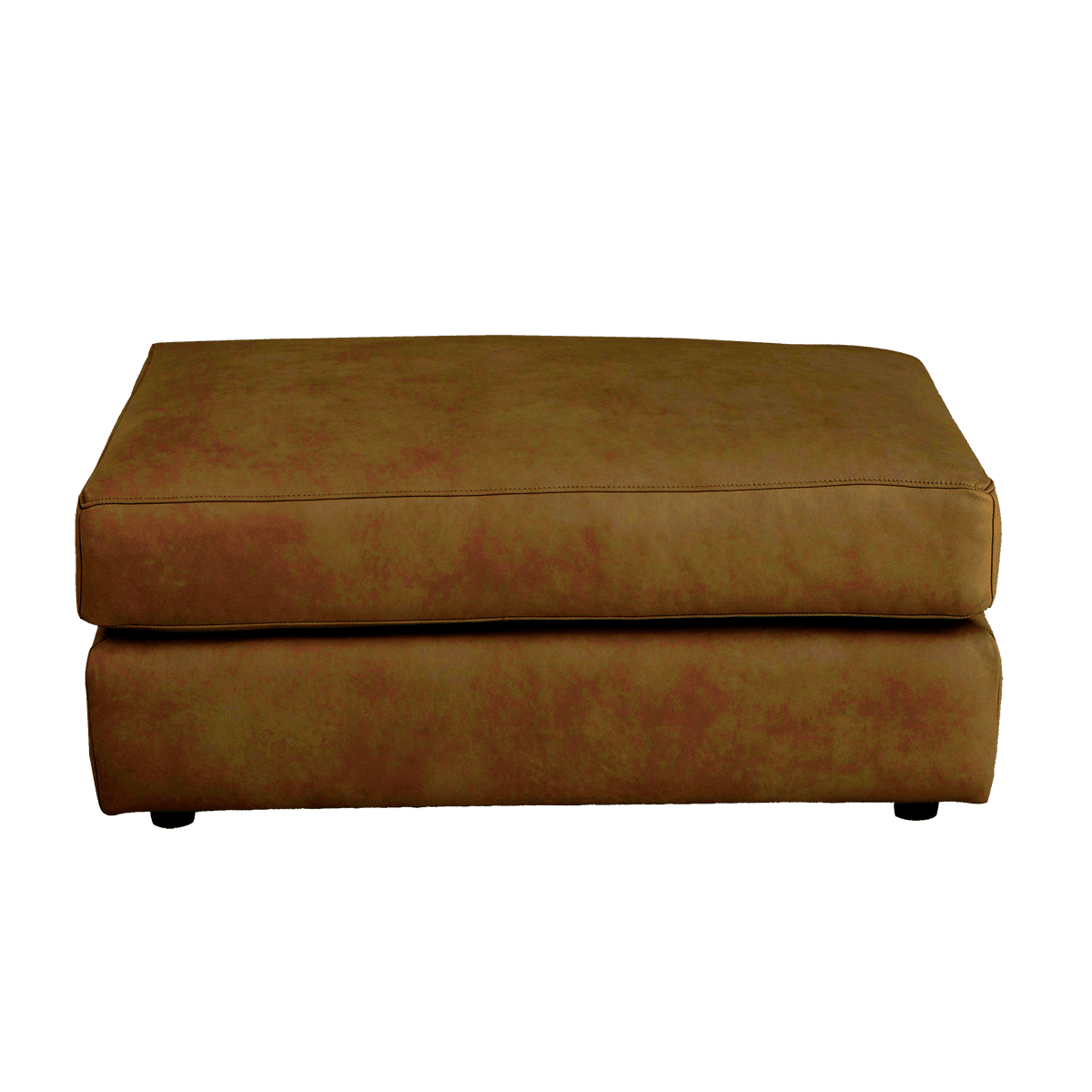 Podrick Genuine Leather Ottoman - Made in U.S.A. - Coja