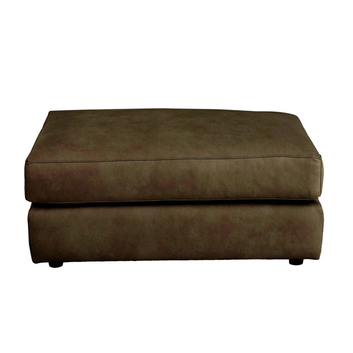 Podrick Genuine Leather Ottoman - Made in U.S.A. - Coja