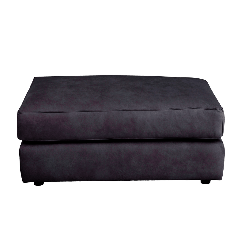 Podrick Genuine Leather Ottoman - Made in U.S.A. - Coja