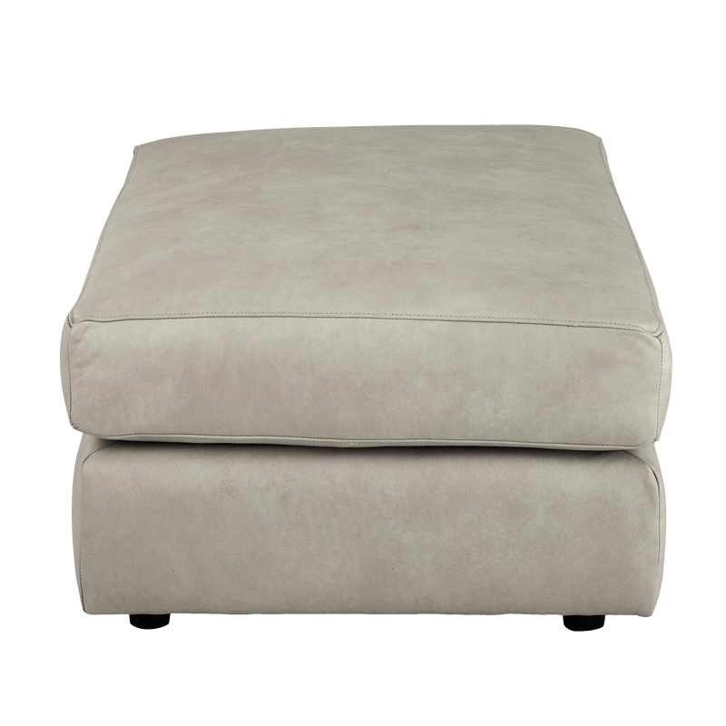 Podrick Genuine Leather Ottoman - Made in U.S.A. - Coja