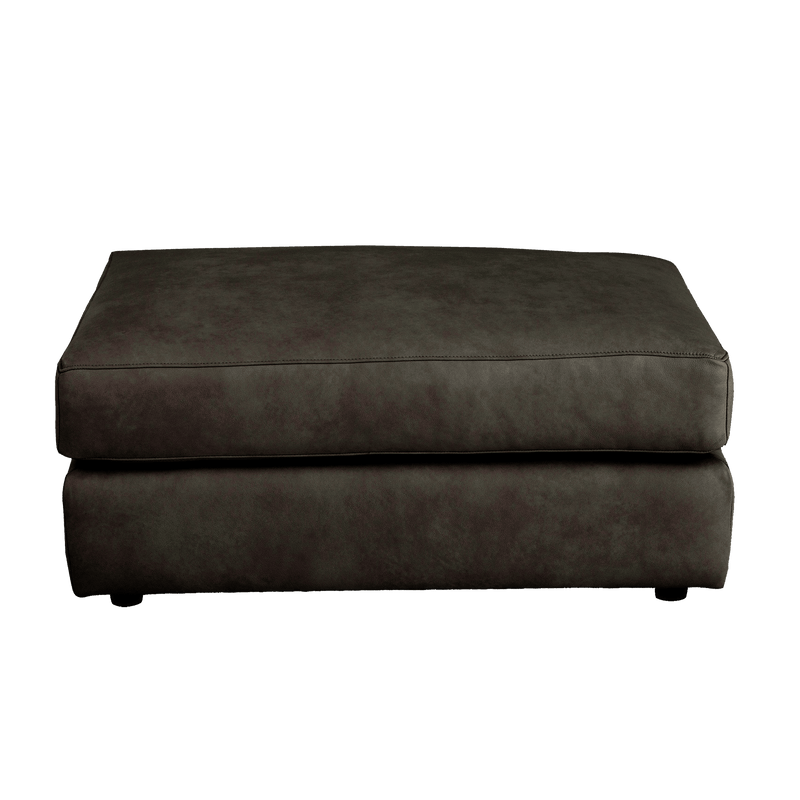 Podrick Genuine Leather Ottoman - Made in U.S.A. - Coja