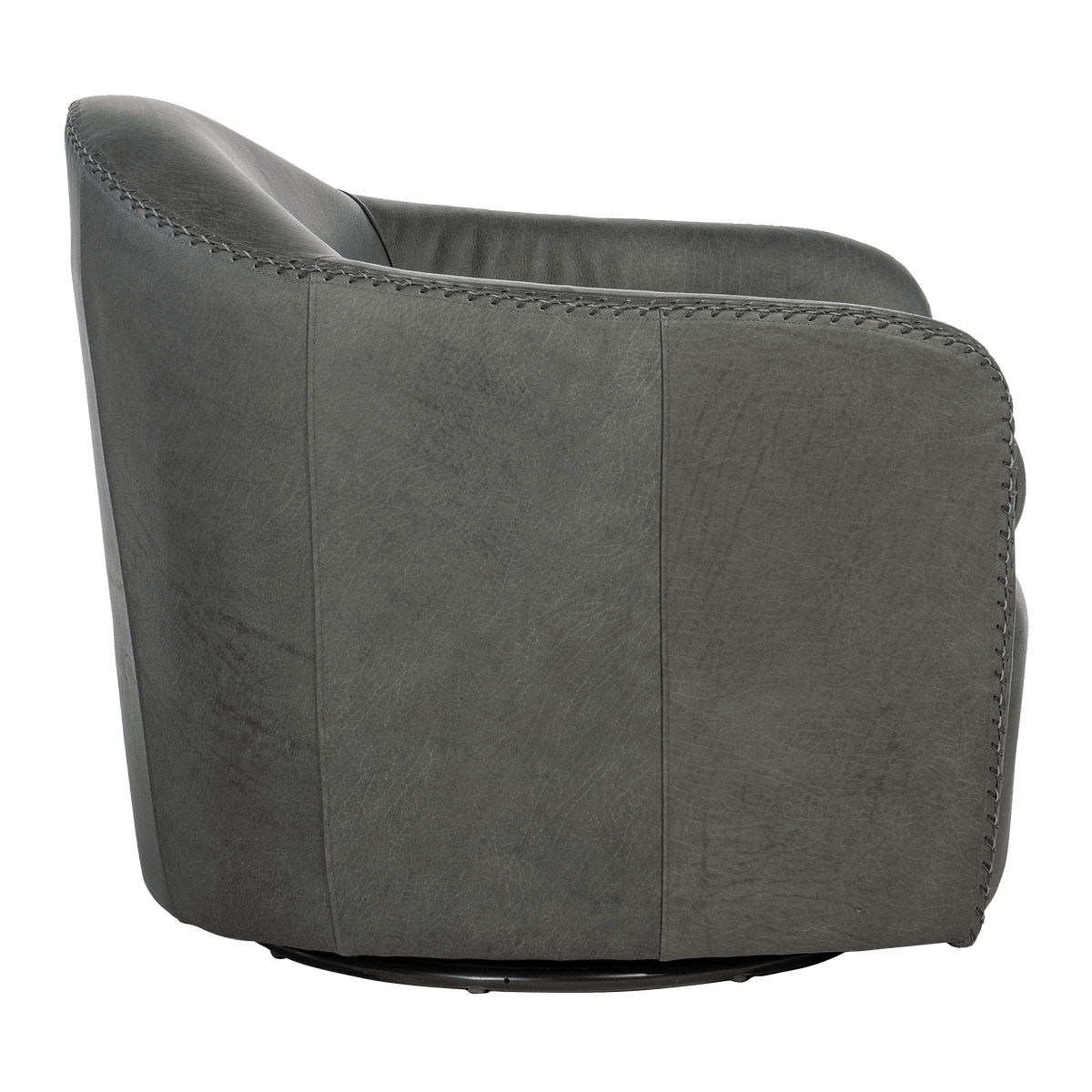 Reynaldo 28.5&quot; Wide Side Swivel Chair, Gray - Coja