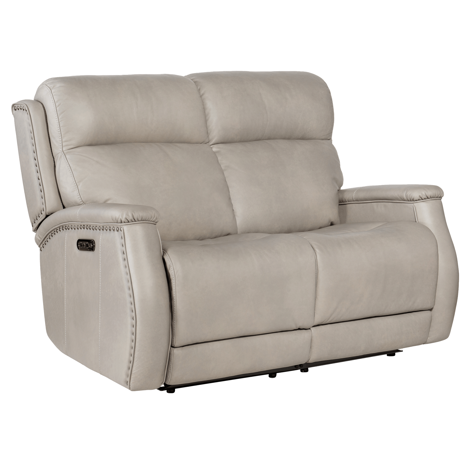 Ronica 56" Wide Upholstered Leather Loveseat - Coja