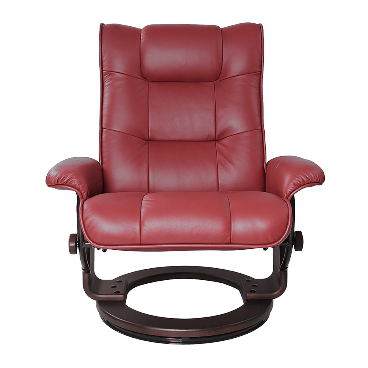 Rostagno Swivel Recliner with Matching Ottoman - Coja