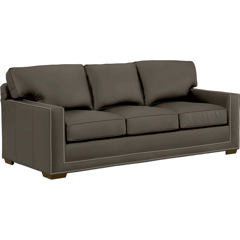 Senneka Genuine Leather Sofa - Made in U.S.A. - Coja