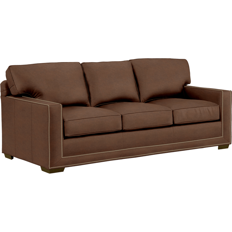 Senneka Genuine Leather Sofa - Made in U.S.A. - Coja