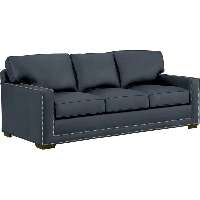 Senneka Genuine Leather Sofa - Made in U.S.A. - Coja