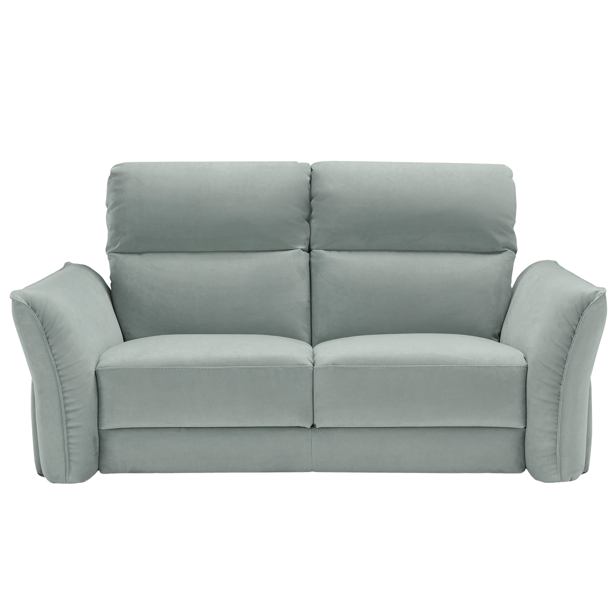 Sogno High - Back Italian Microfiber Loveseat – Seafoam - Coja