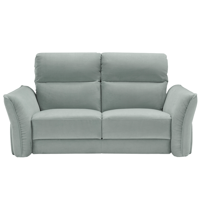 Sogno High - Back Italian Microfiber Loveseat – Seafoam - Coja
