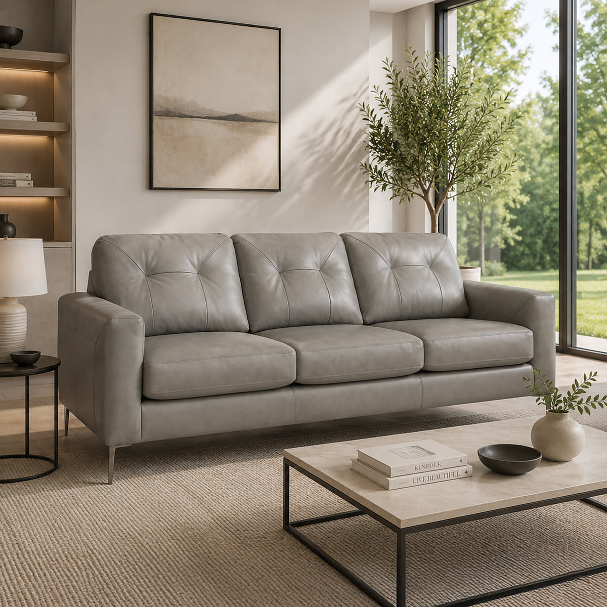 Solera Leather Sofa - Coja